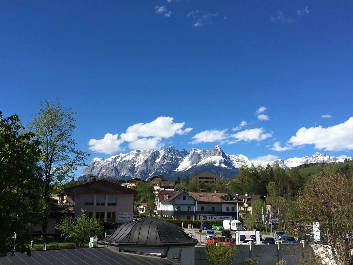 Ferienwohnung Hochkoenig Im Barbarahof Bischofshofen Exterior foto